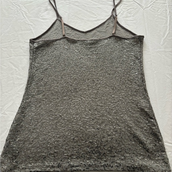 Express sequin camisole. Worn once. Looks new. - Picture 2 of 2